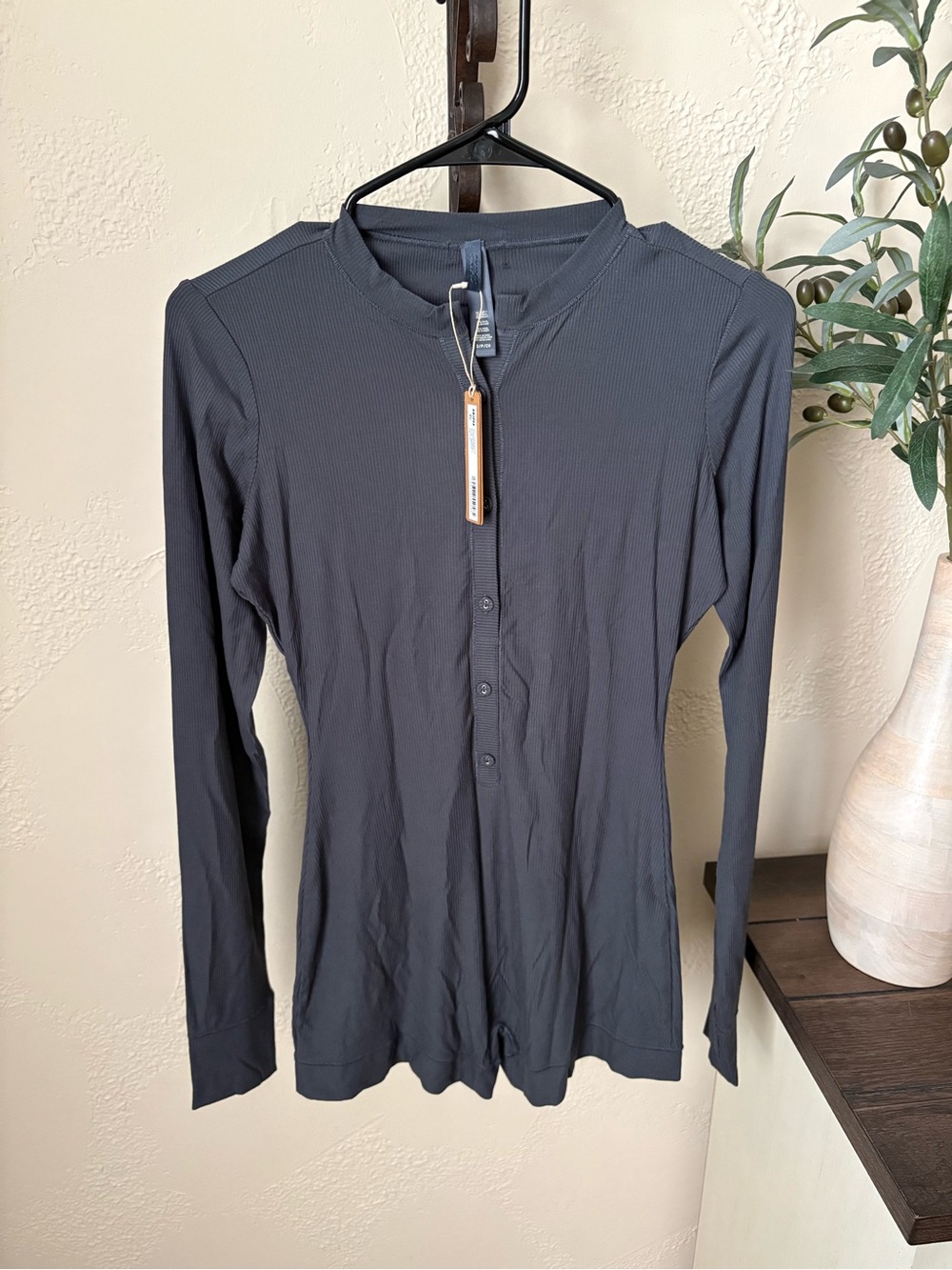 Ribbed Onesie.